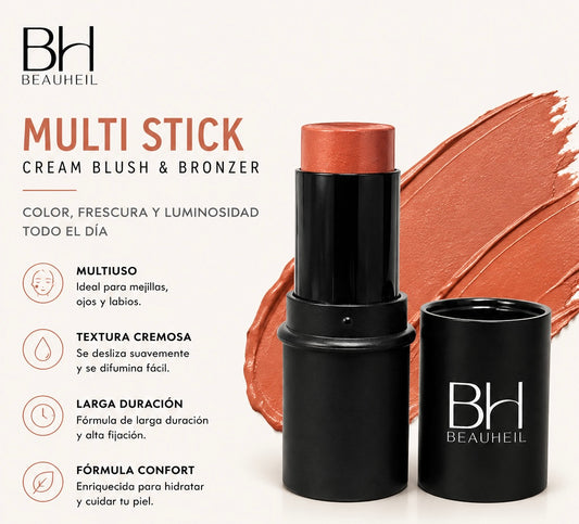 Petal Glow Blush Stick - Bloom Kiss