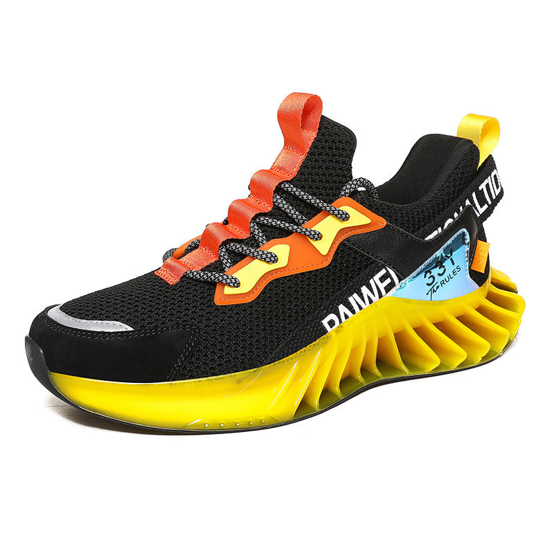 Breathable Shock Absorption Reflective Sneakers