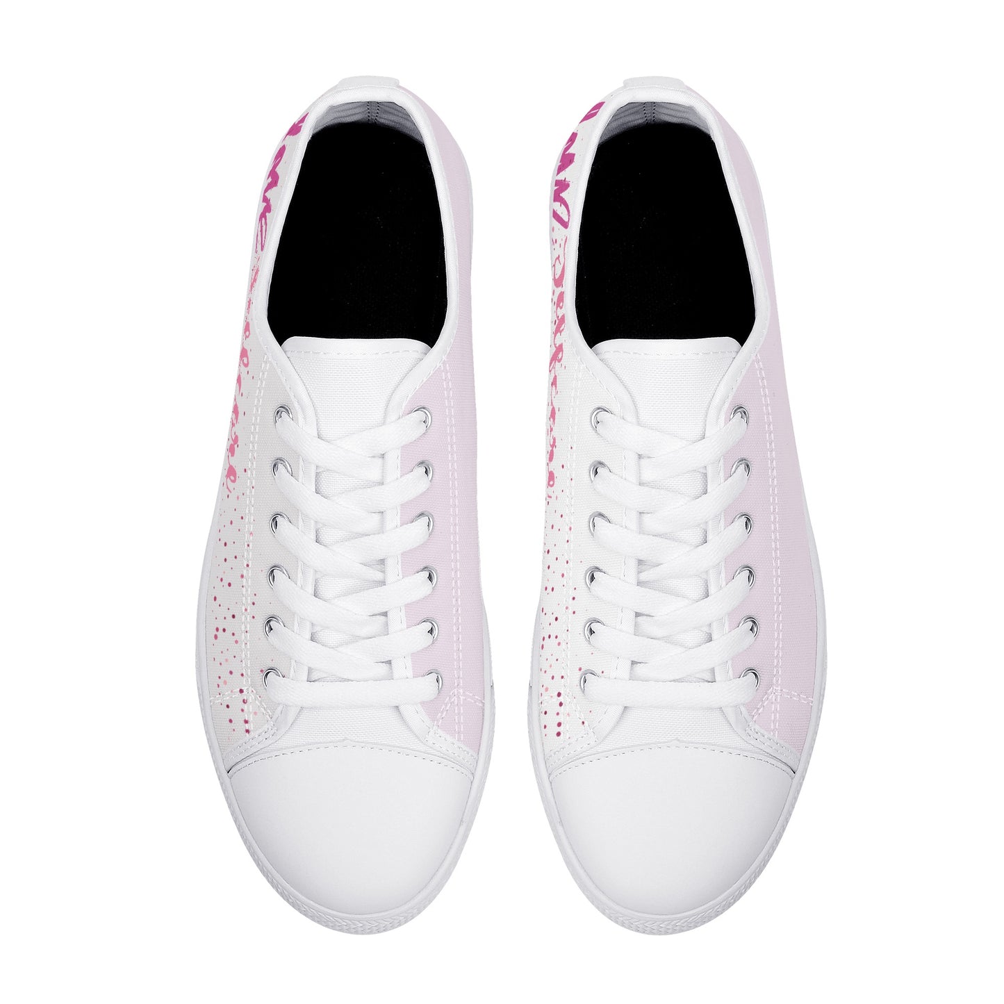 Pinky Love Canvas Shoes