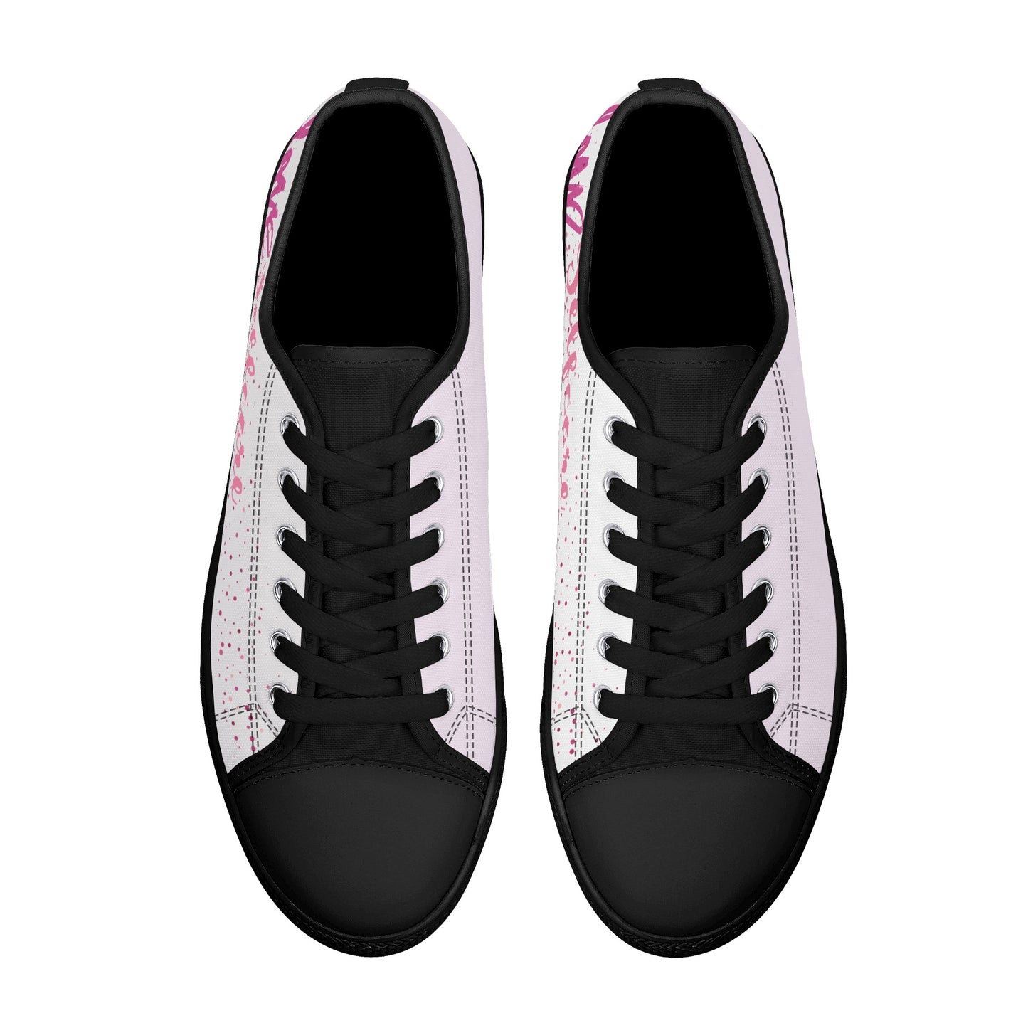 Pinky Love Canvas Shoes