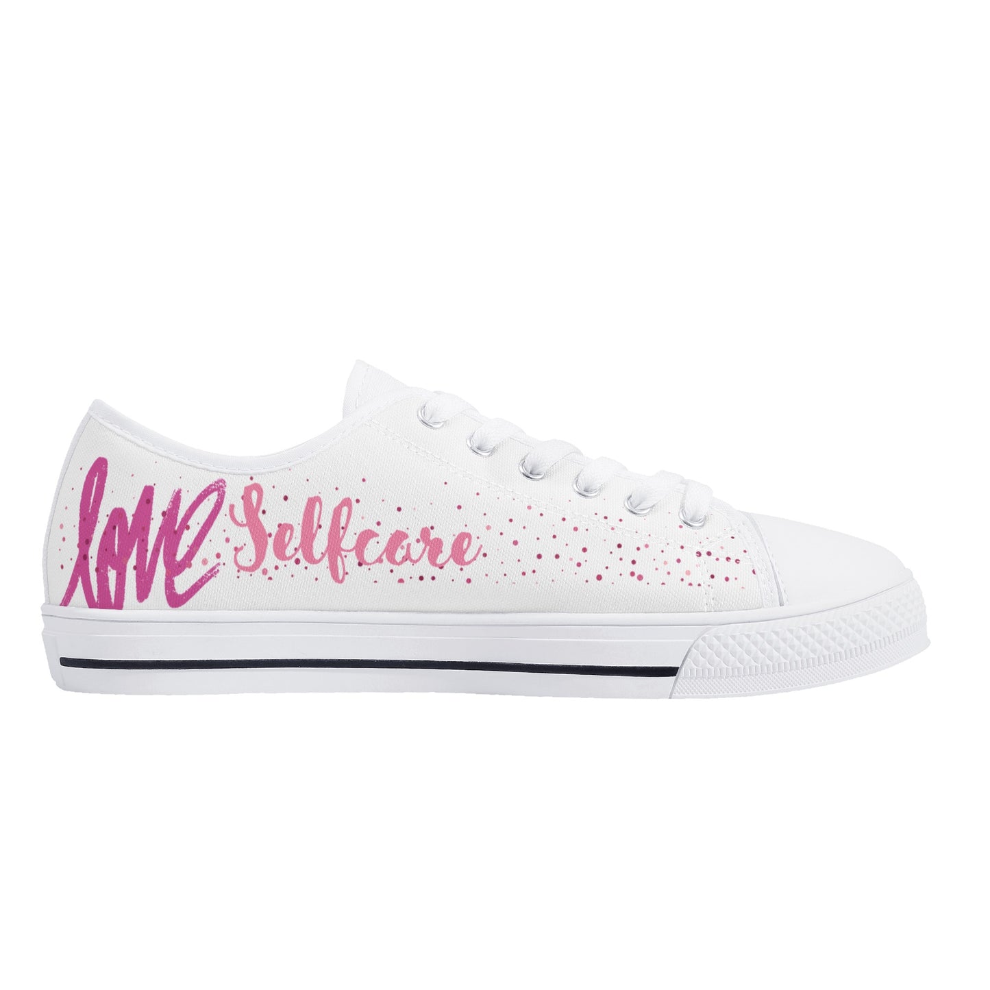 Pinky Love Canvas Shoes