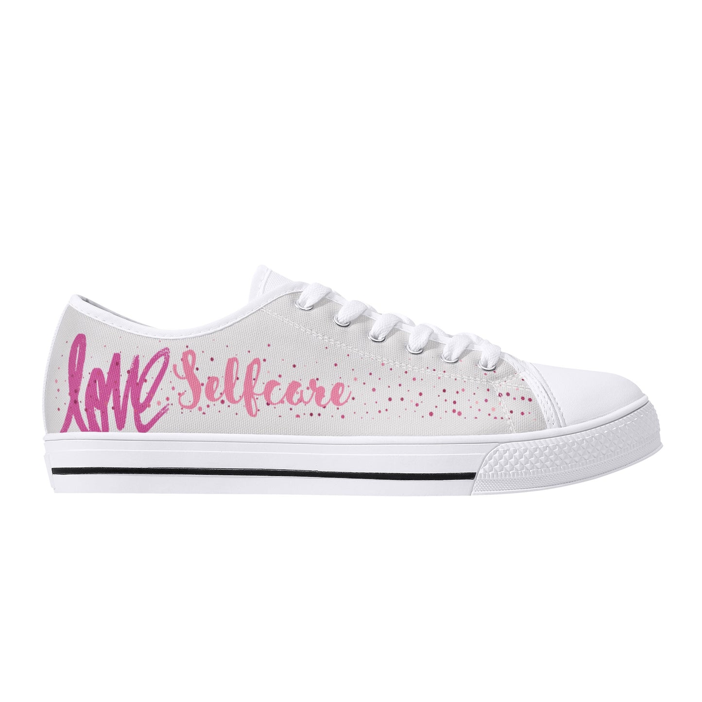 Pinky Love Canvas Shoes