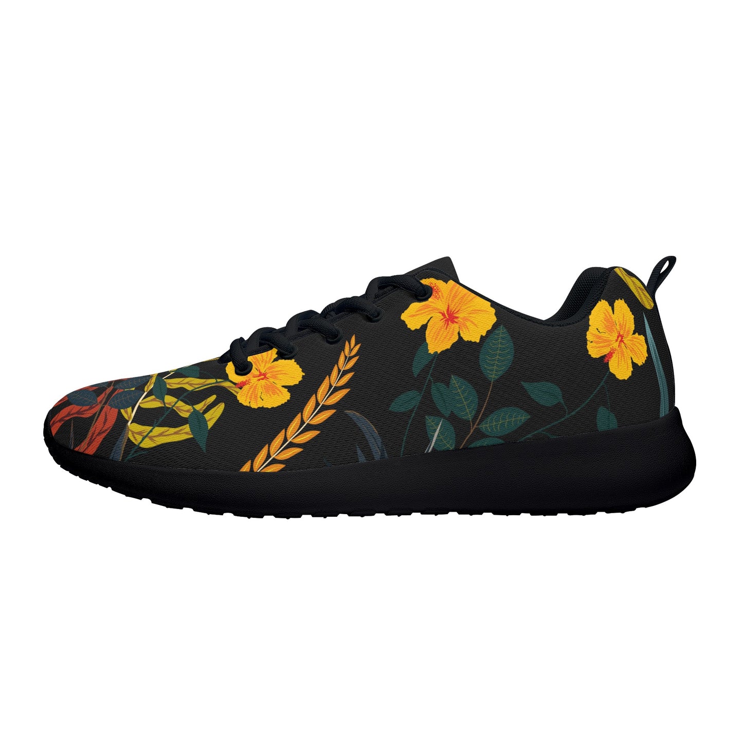 Floral Patterned Lightweight Sneakers