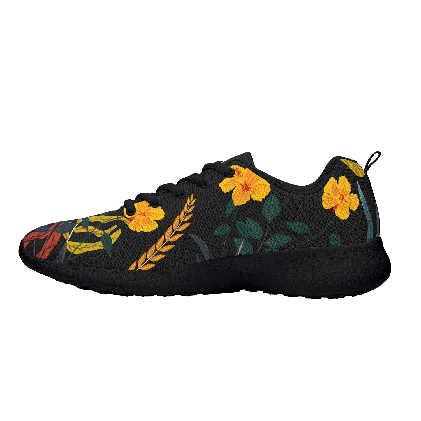 Floral Patterned Lightweight Sneakers