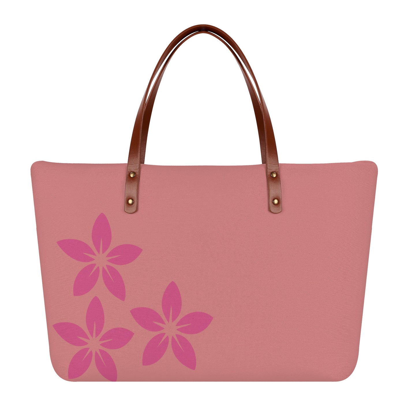 Blush Pink Floral Tote Bag