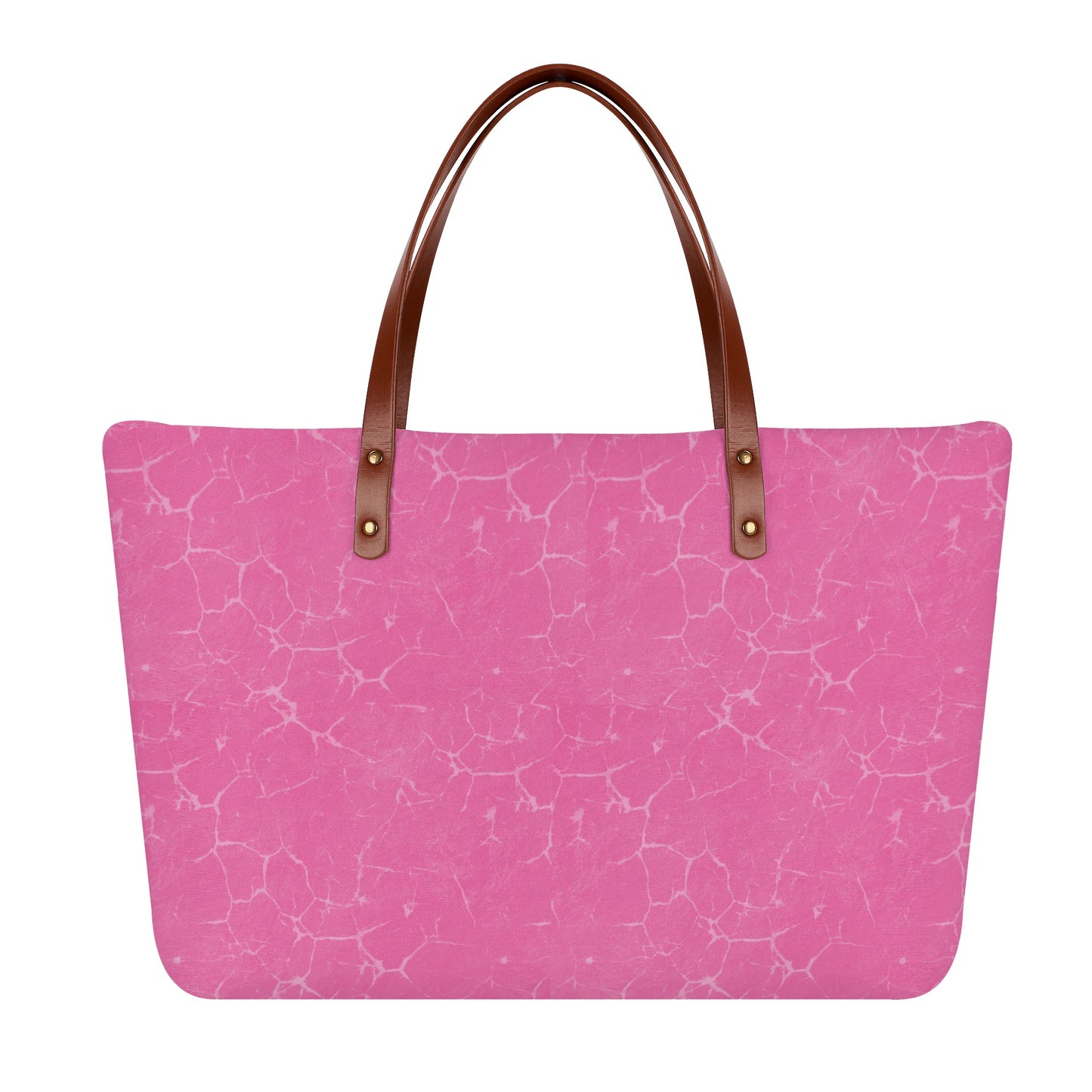 Cracked Pink Texture Tote Bag