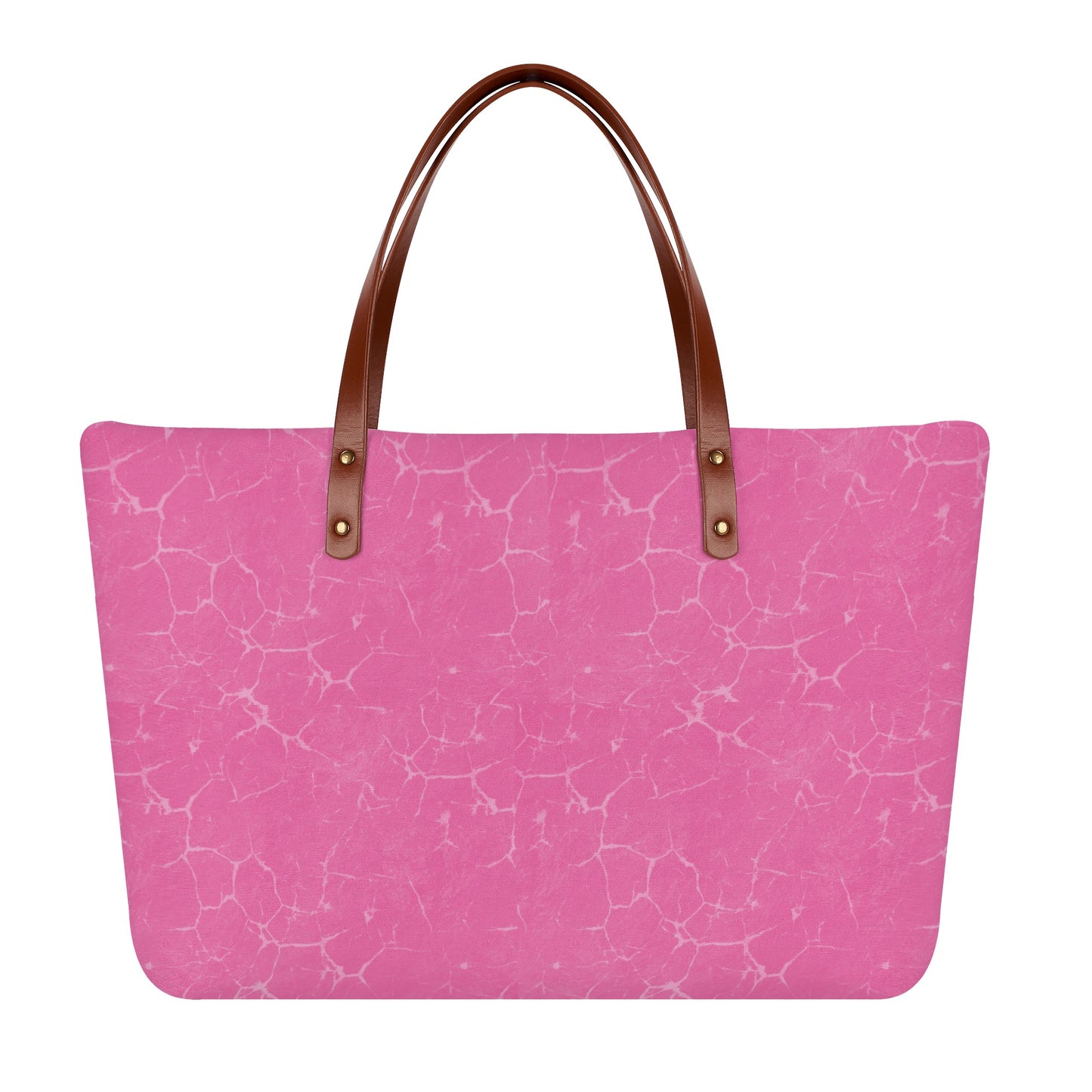 Cracked Pink Texture Tote Bag