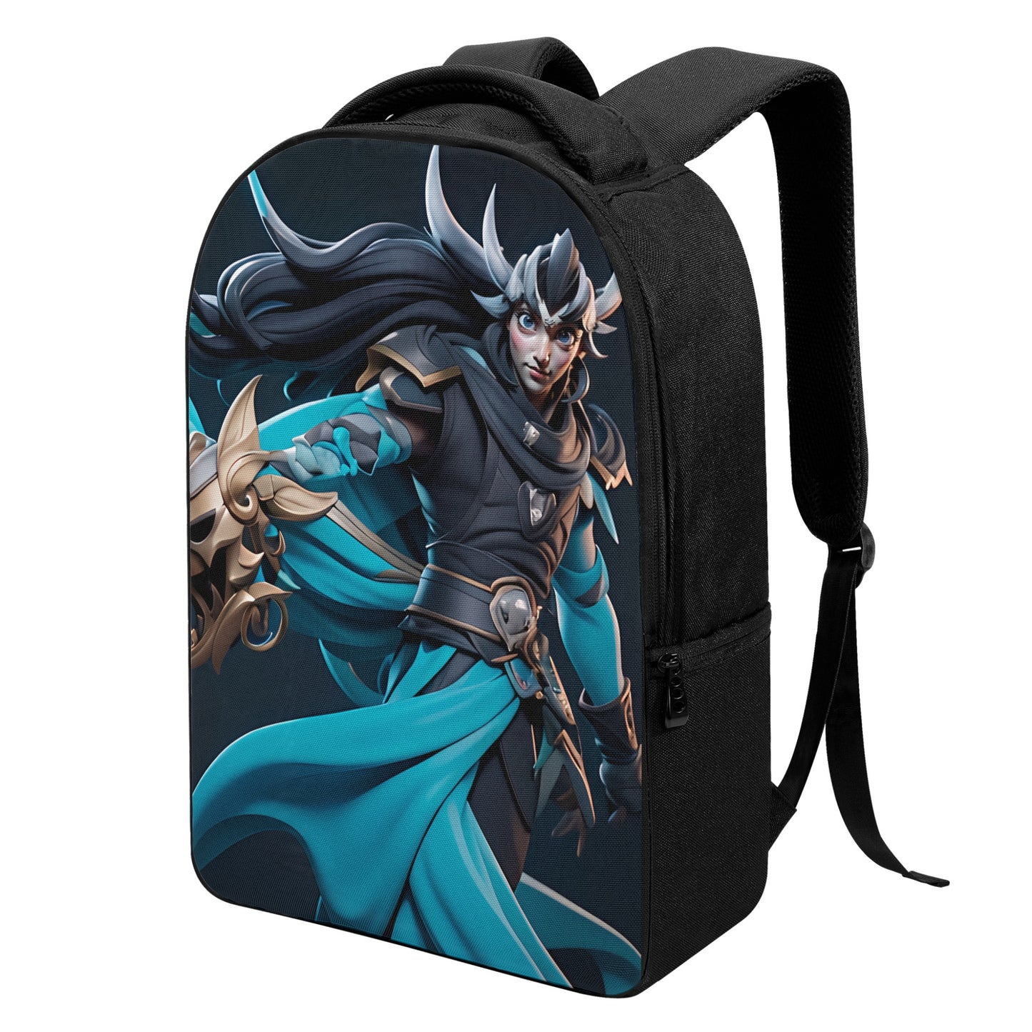 Blue Shield Night Laptop Backpack