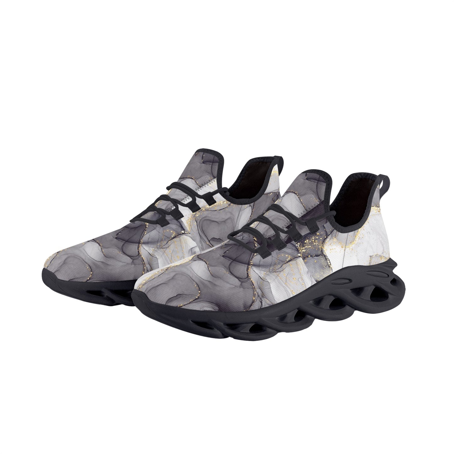 Grey Smoke Womens Flex Control Sneakers