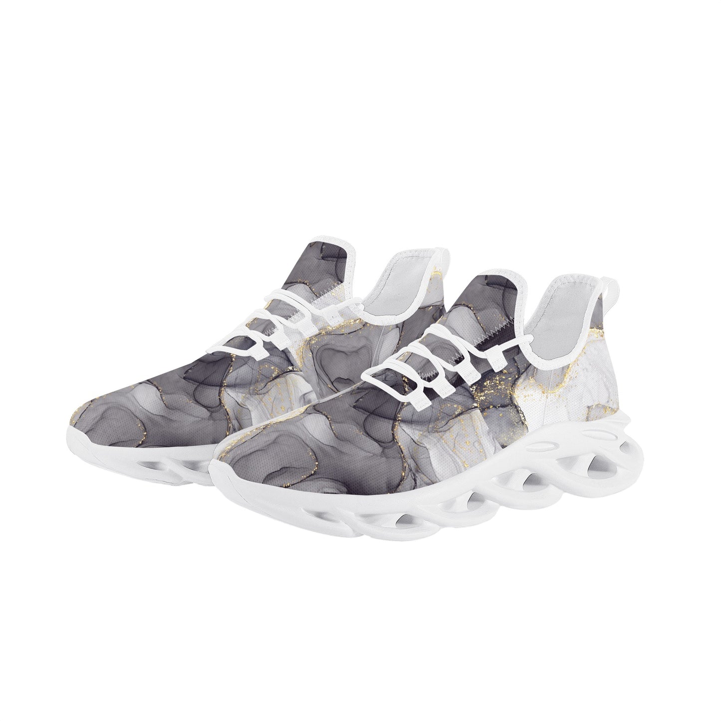 Grey Smoke Womens Flex Control Sneakers