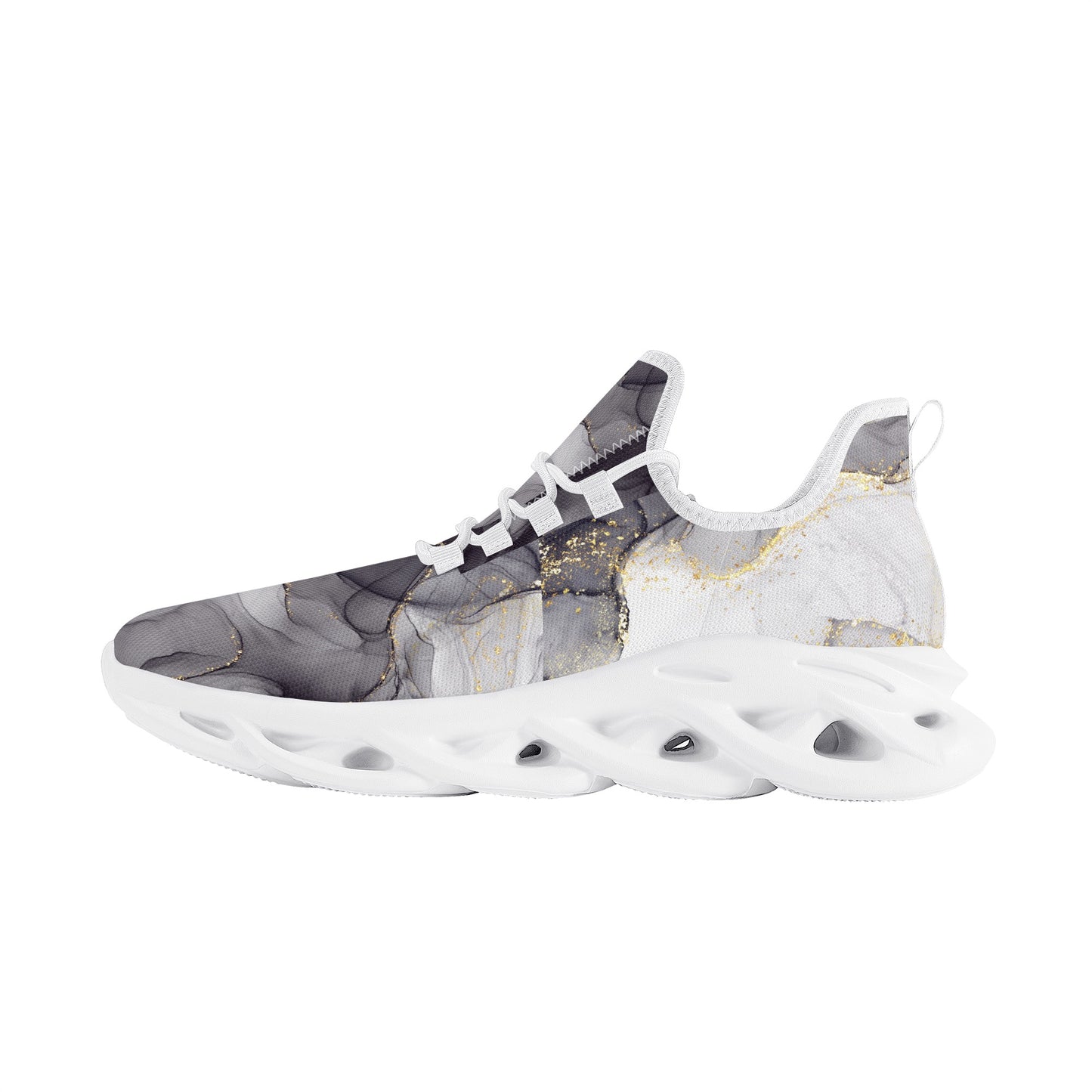 Grey Smoke Womens Flex Control Sneakers