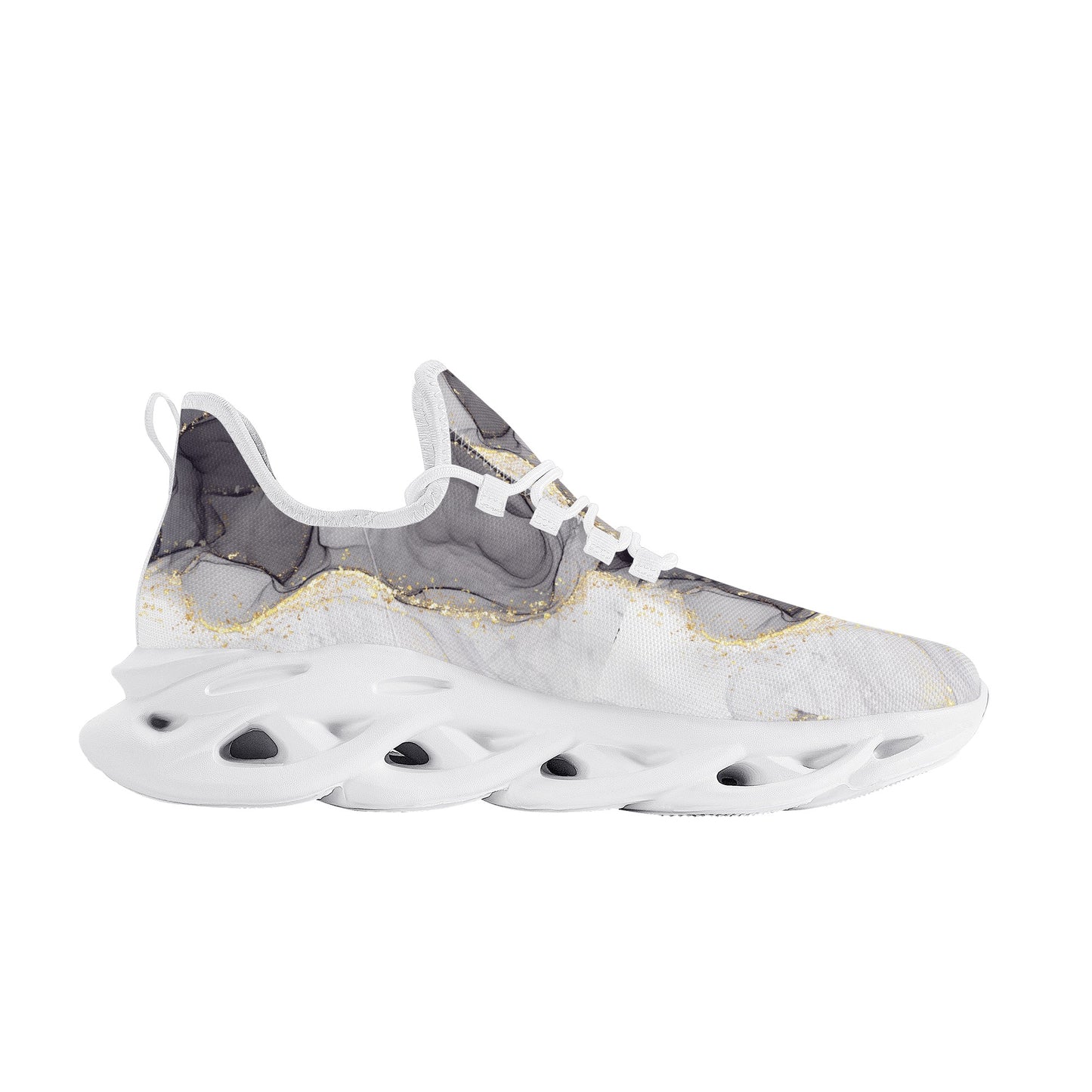 Grey Smoke Womens Flex Control Sneakers