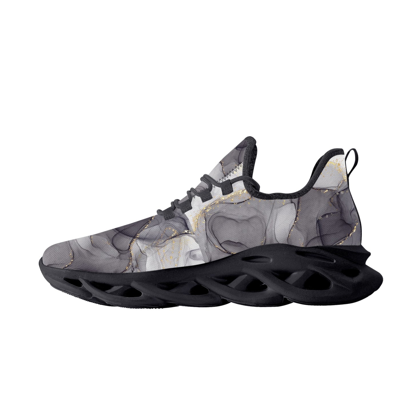 Grey Smoke Womens Flex Control Sneakers