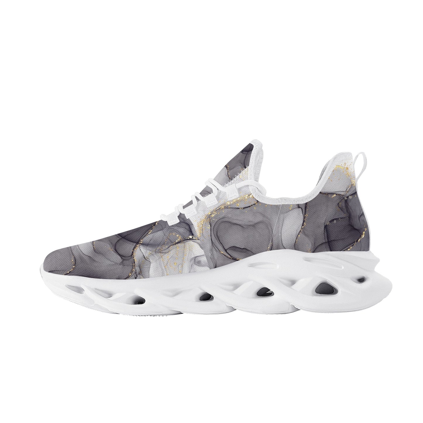 Grey Smoke Womens Flex Control Sneakers