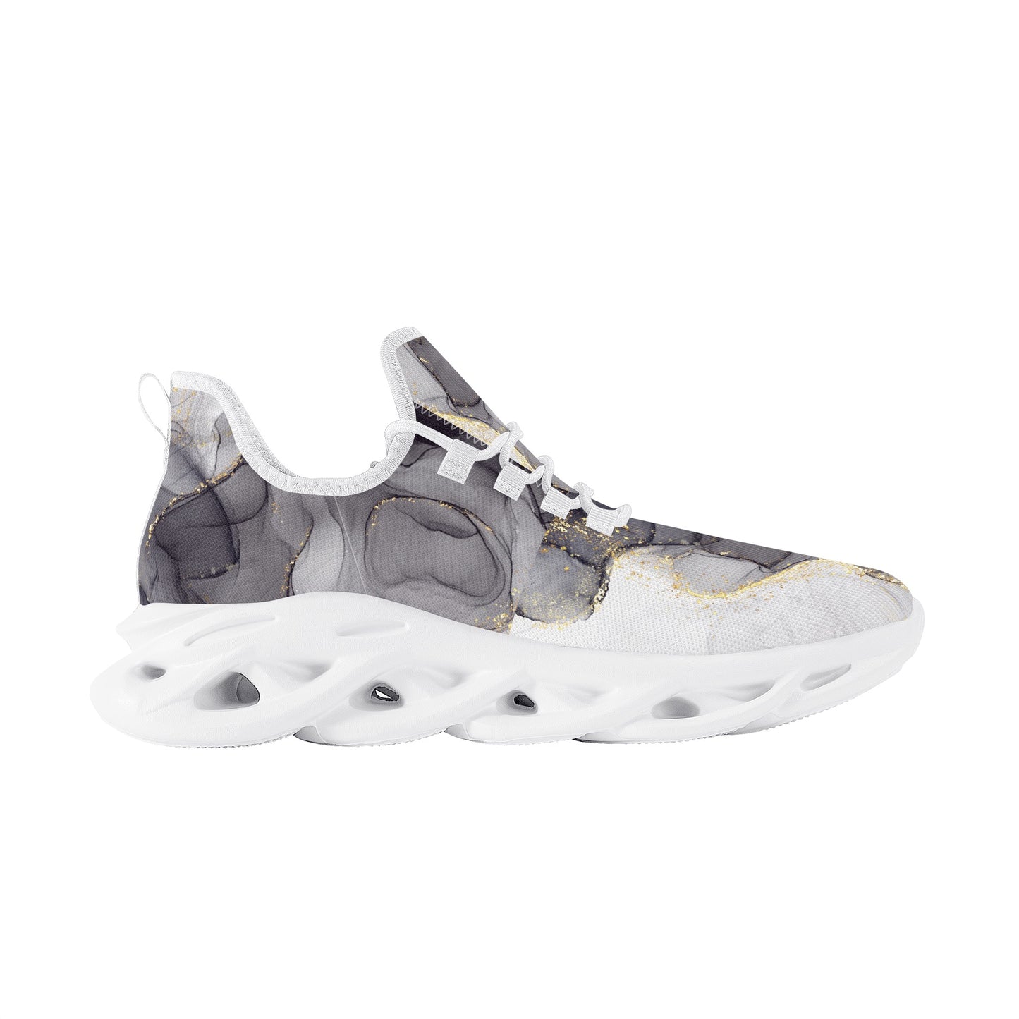 Grey Smoke Womens Flex Control Sneakers