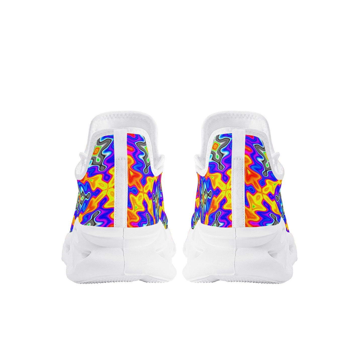 Colorful Abstract Pattern Sneakers