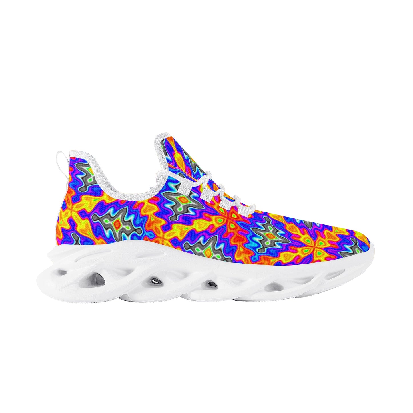 Colorful Abstract Pattern Sneakers