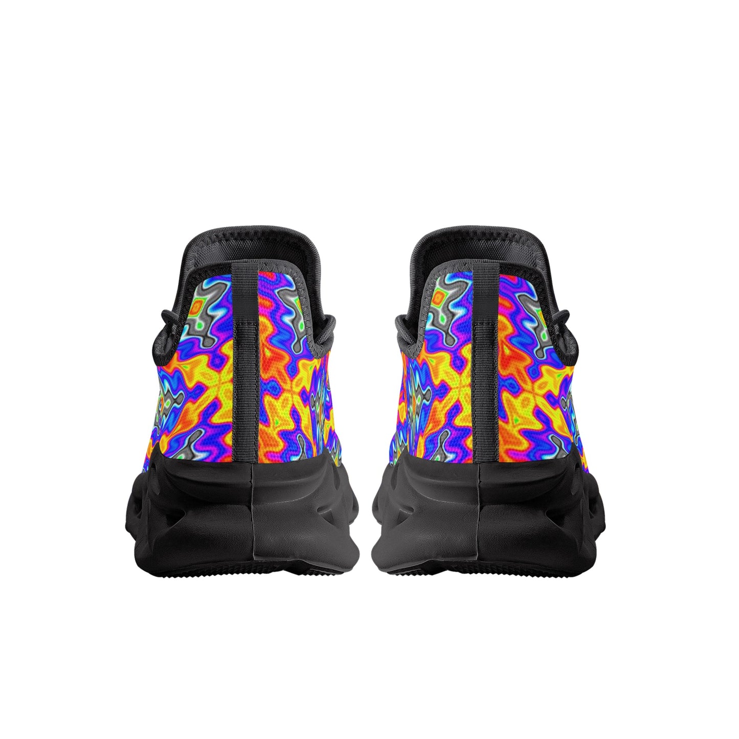 Colorful Abstract Pattern Sneakers