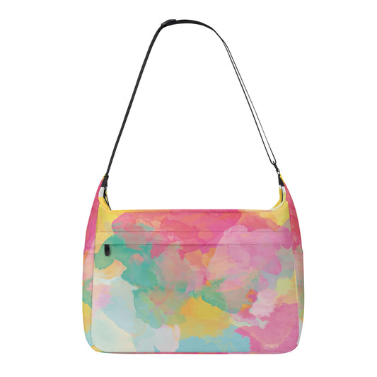 Pastel Dream Watercolor Shoulder Bag