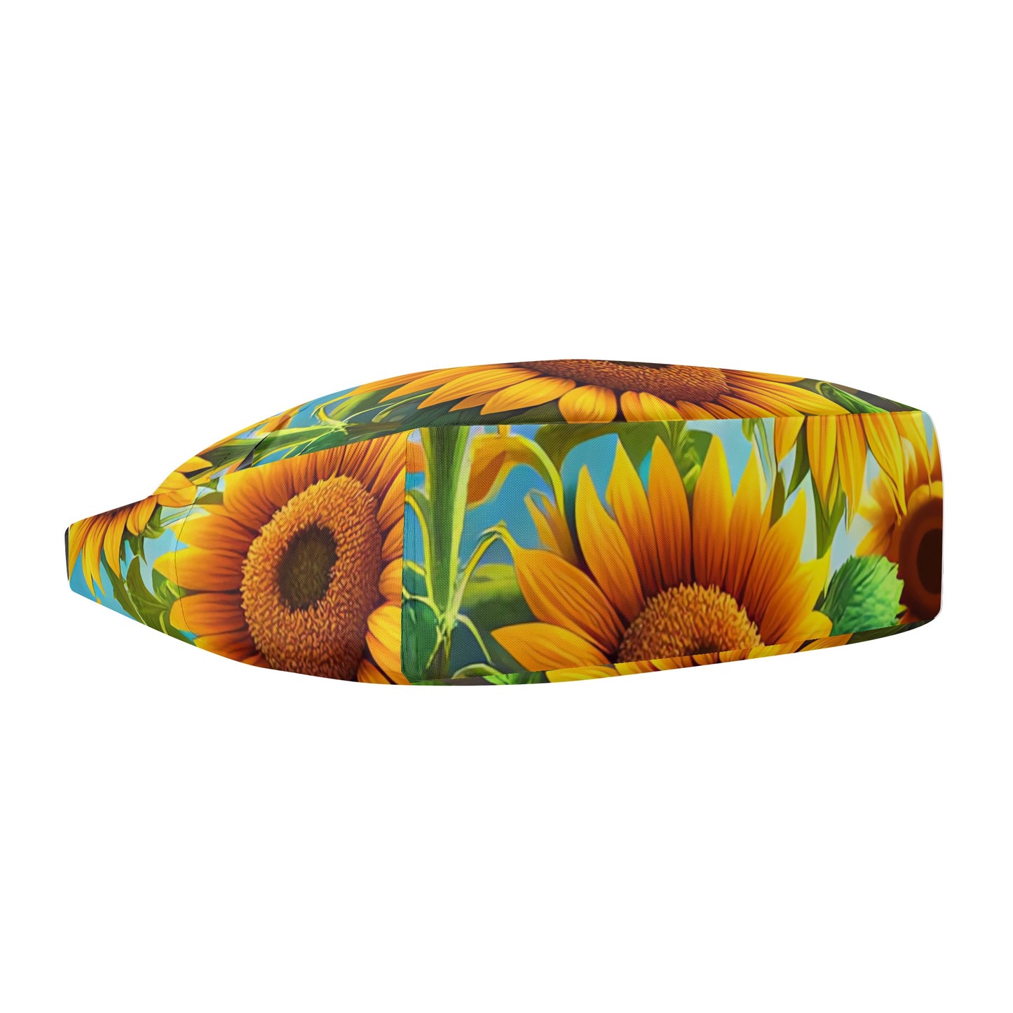 Golden Sunflower Fields Shoulder Bag