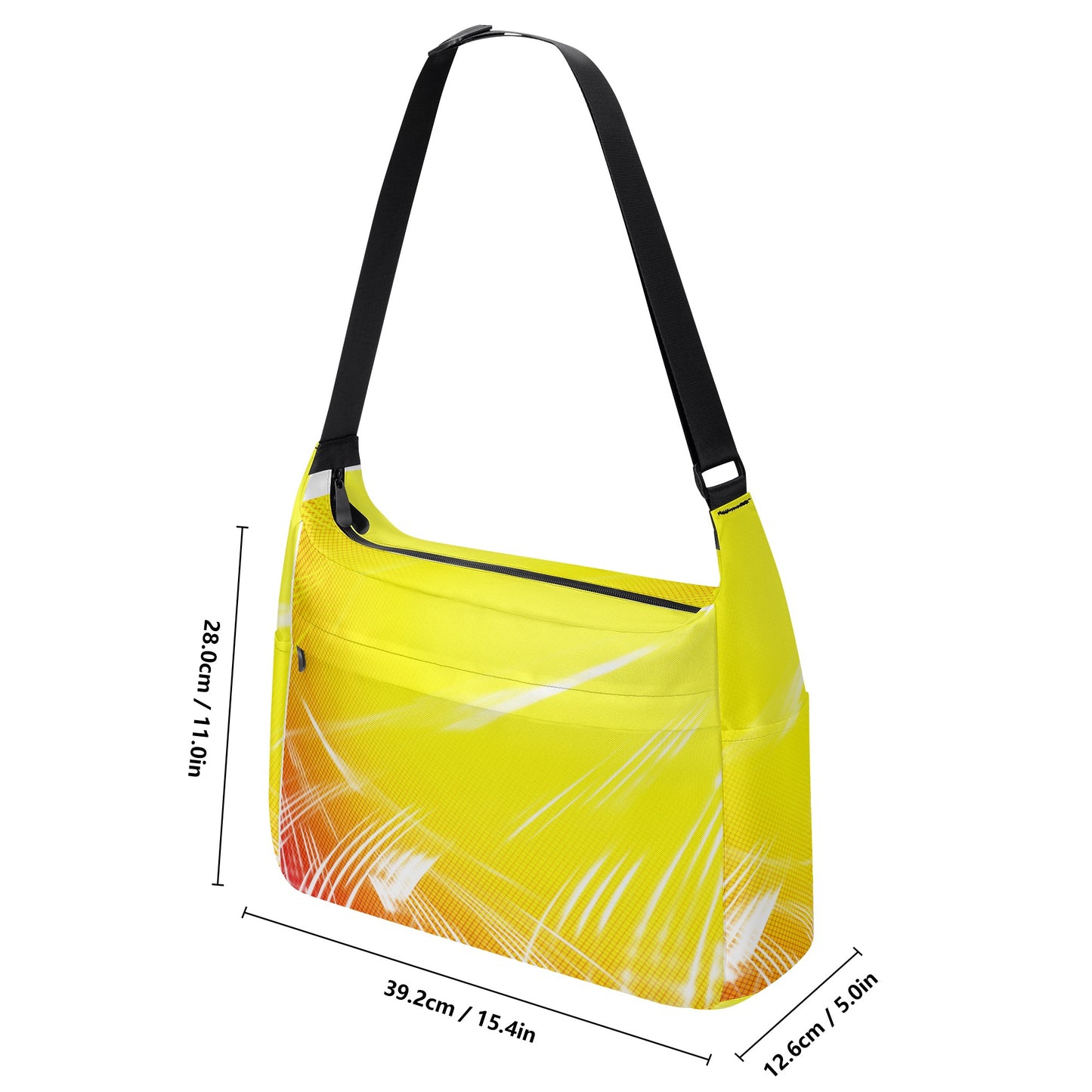 Solar Flare Abstract Shoulder Bag