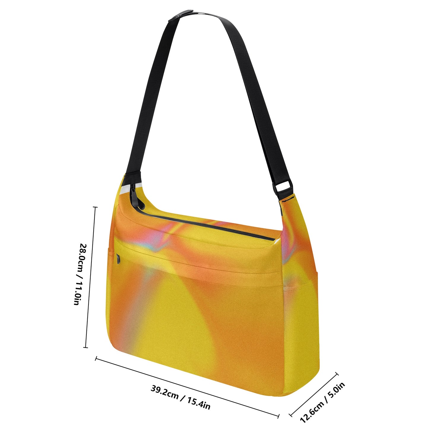 Golden Sunrise Gradient Shoulder Bag