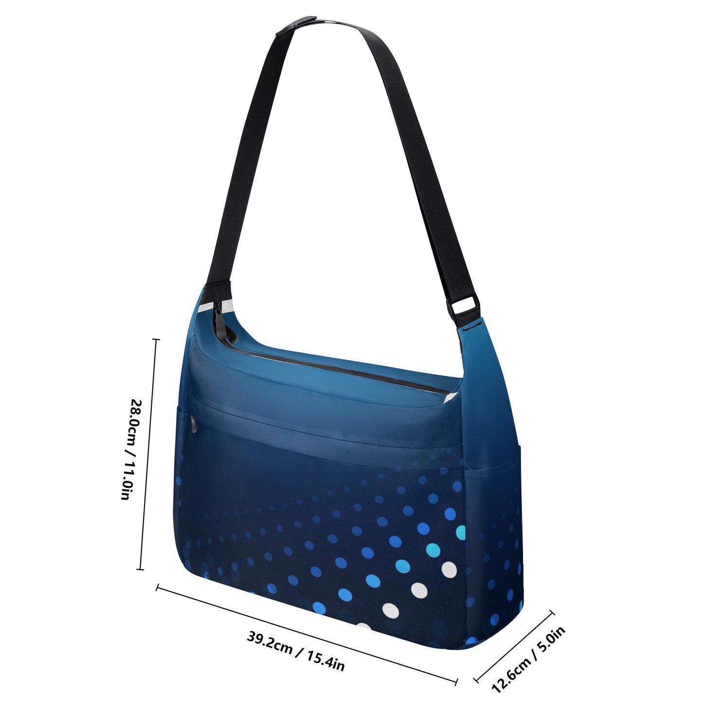 Midnight Dots Gradient Shoulder Bag