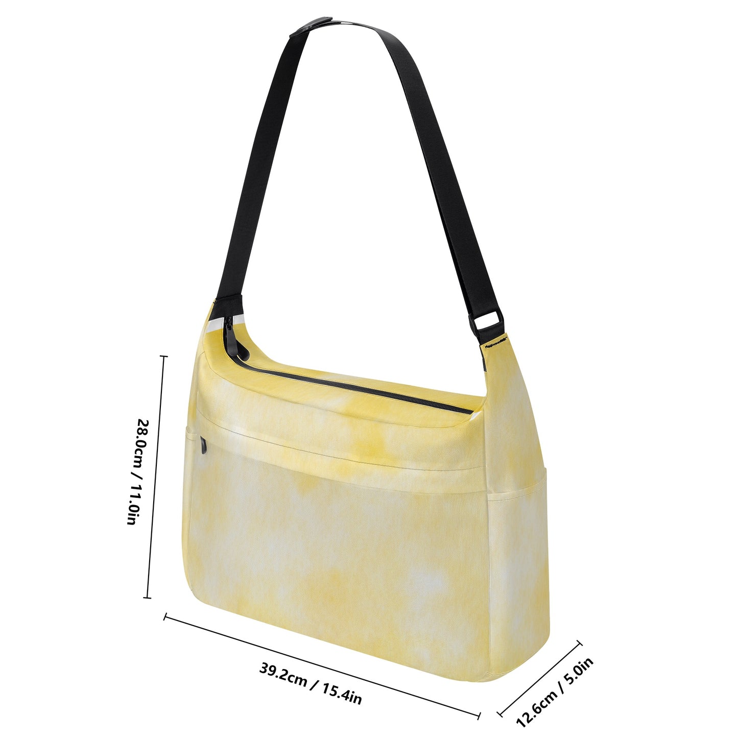 BEAUHEIL Yellow Carry on Shoulder Bag