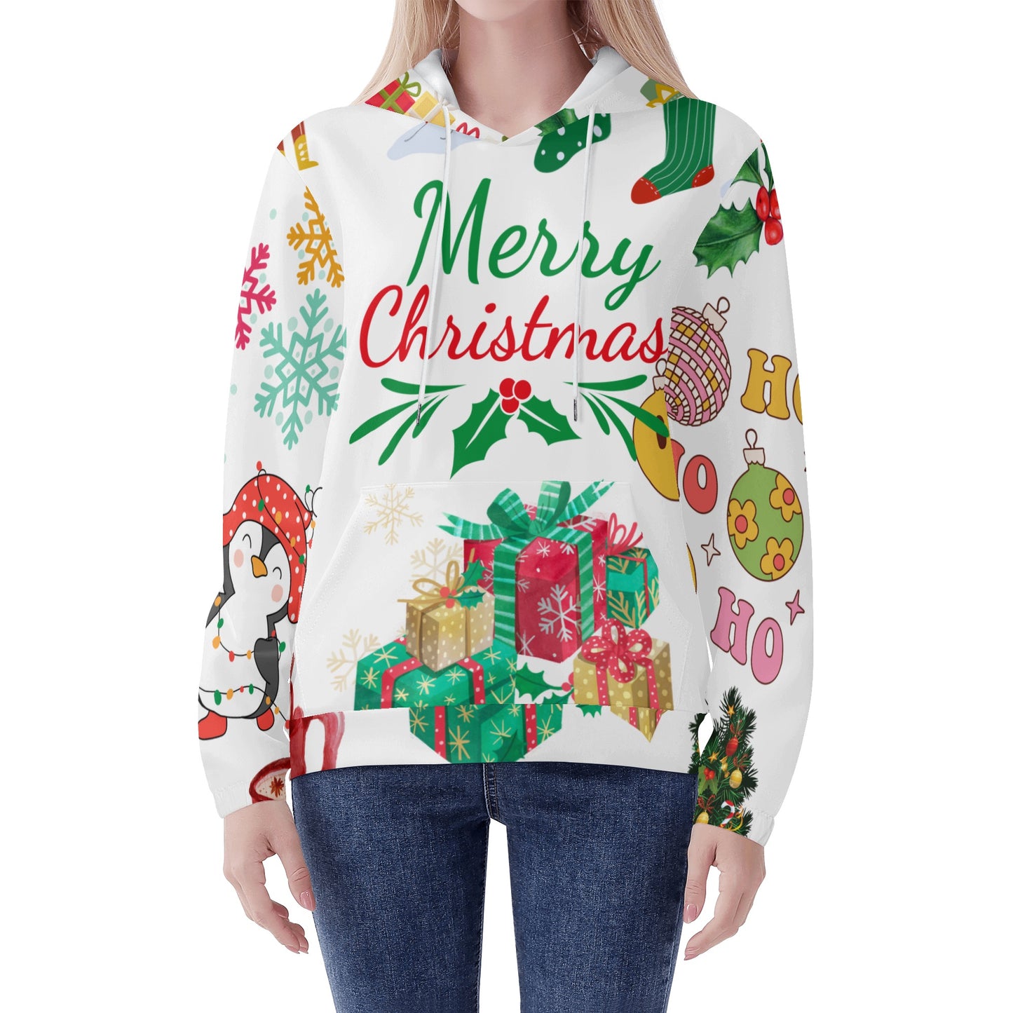 Holiday Cheer Merry Christmas Hoodie