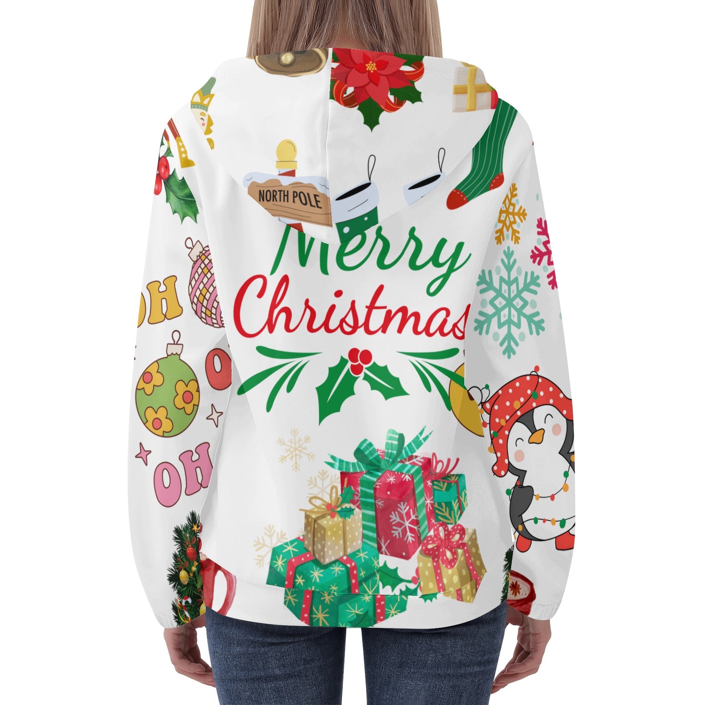 Holiday Cheer Merry Christmas Hoodie