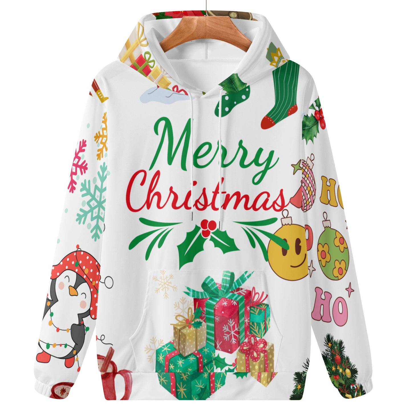 Holiday Cheer Merry Christmas Hoodie