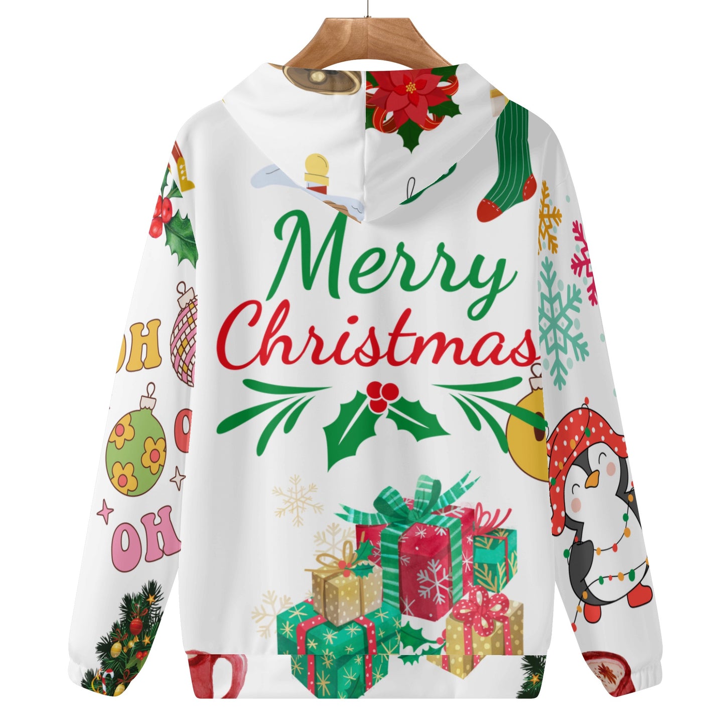 Holiday Cheer Merry Christmas Hoodie