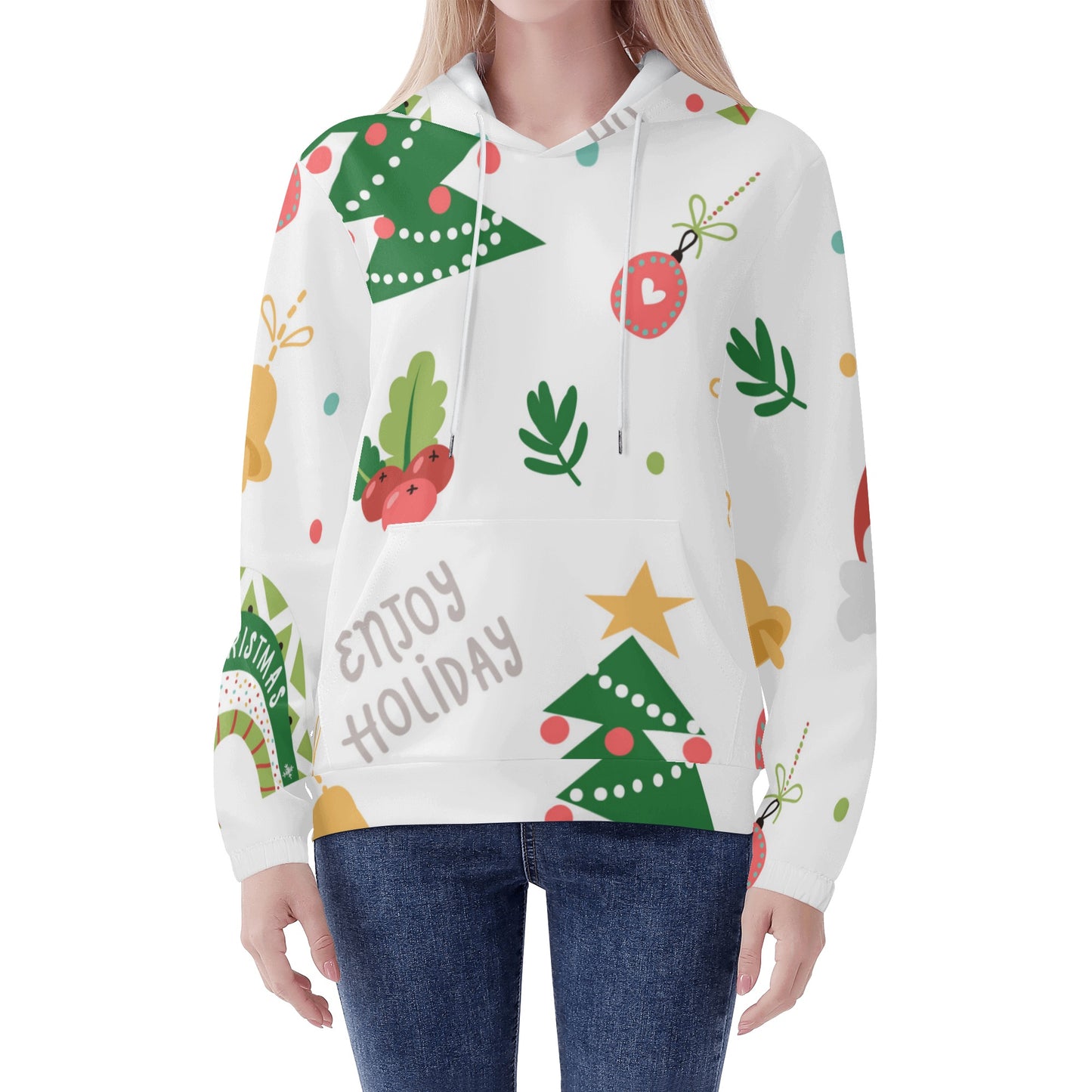 Festive Holiday Joy Hoodie