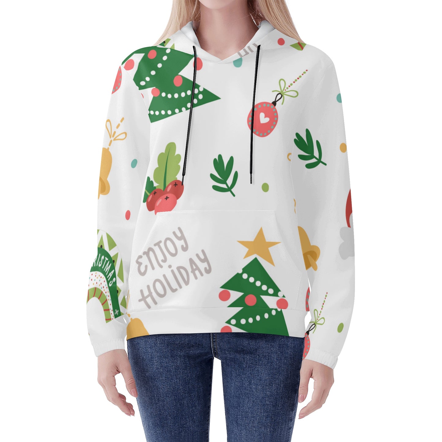 Festive Holiday Joy Hoodie