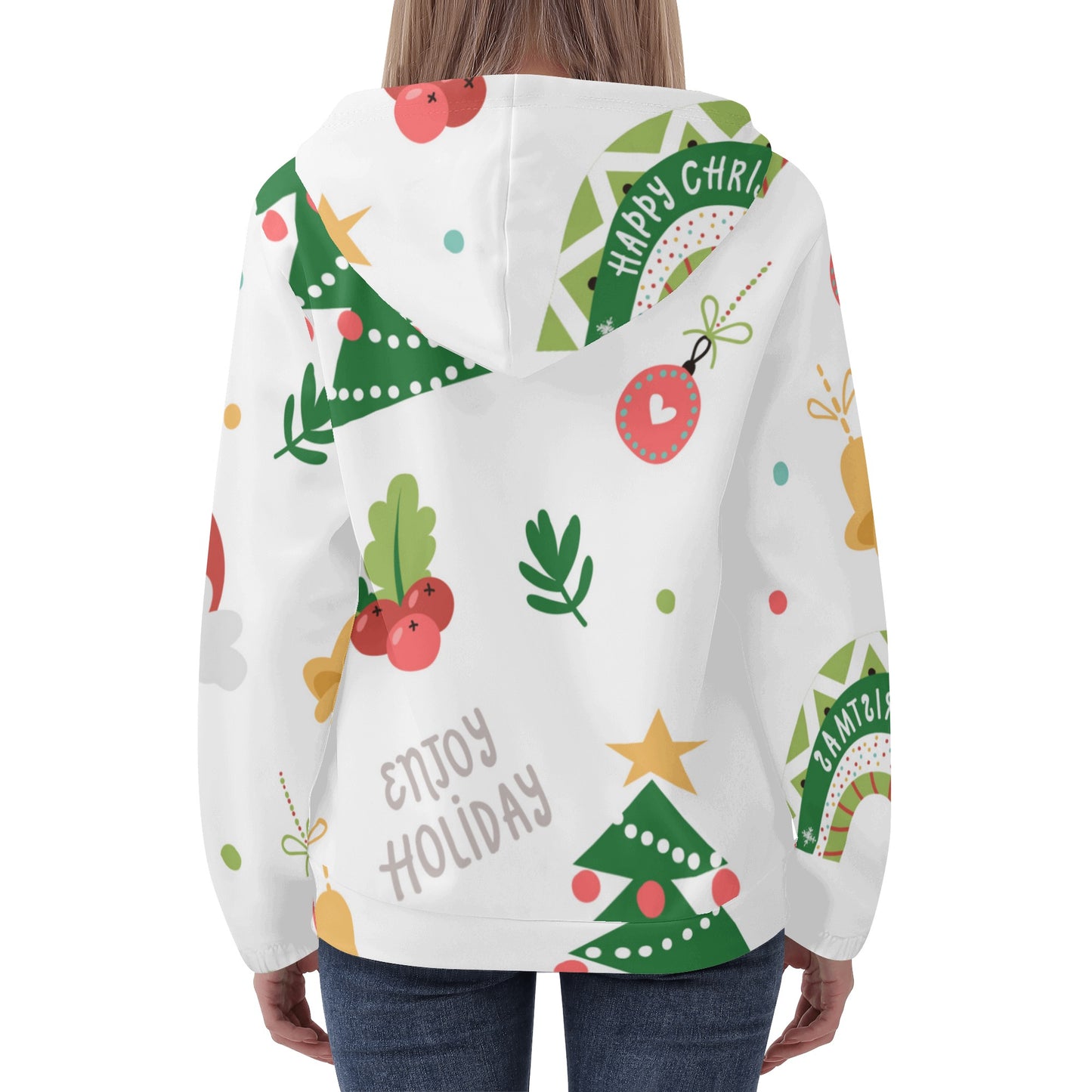 Festive Holiday Joy Hoodie