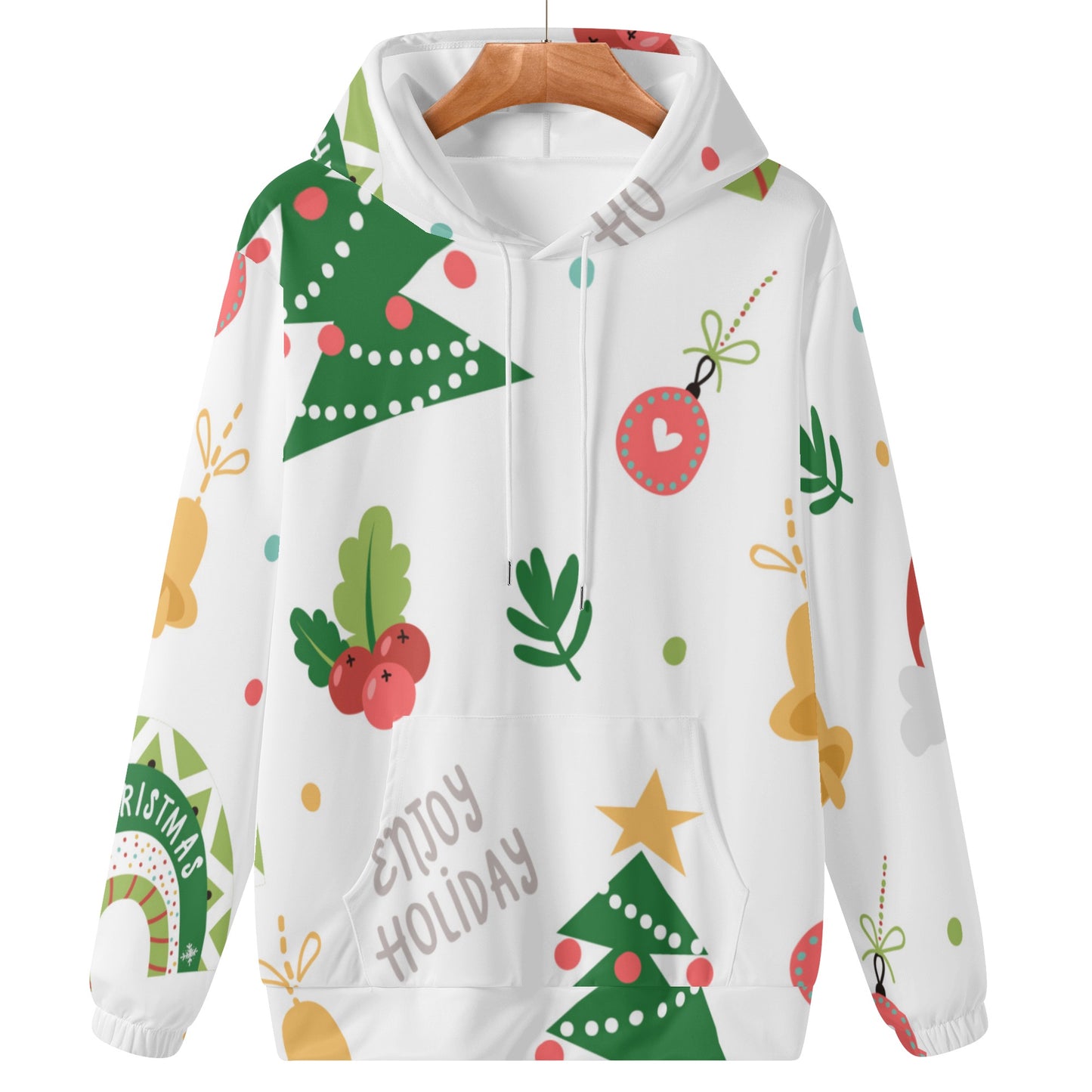 Festive Holiday Joy Hoodie