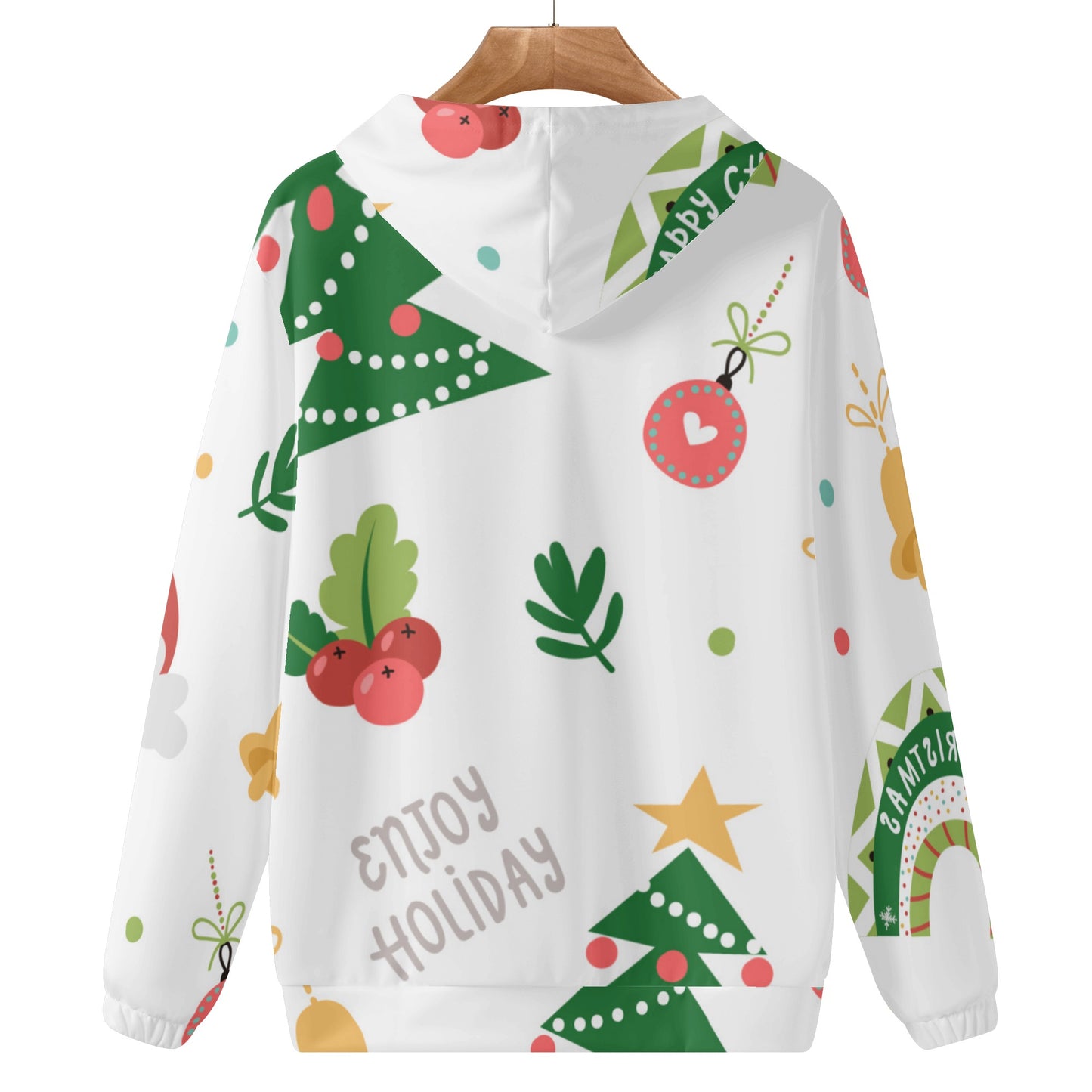 Festive Holiday Joy Hoodie