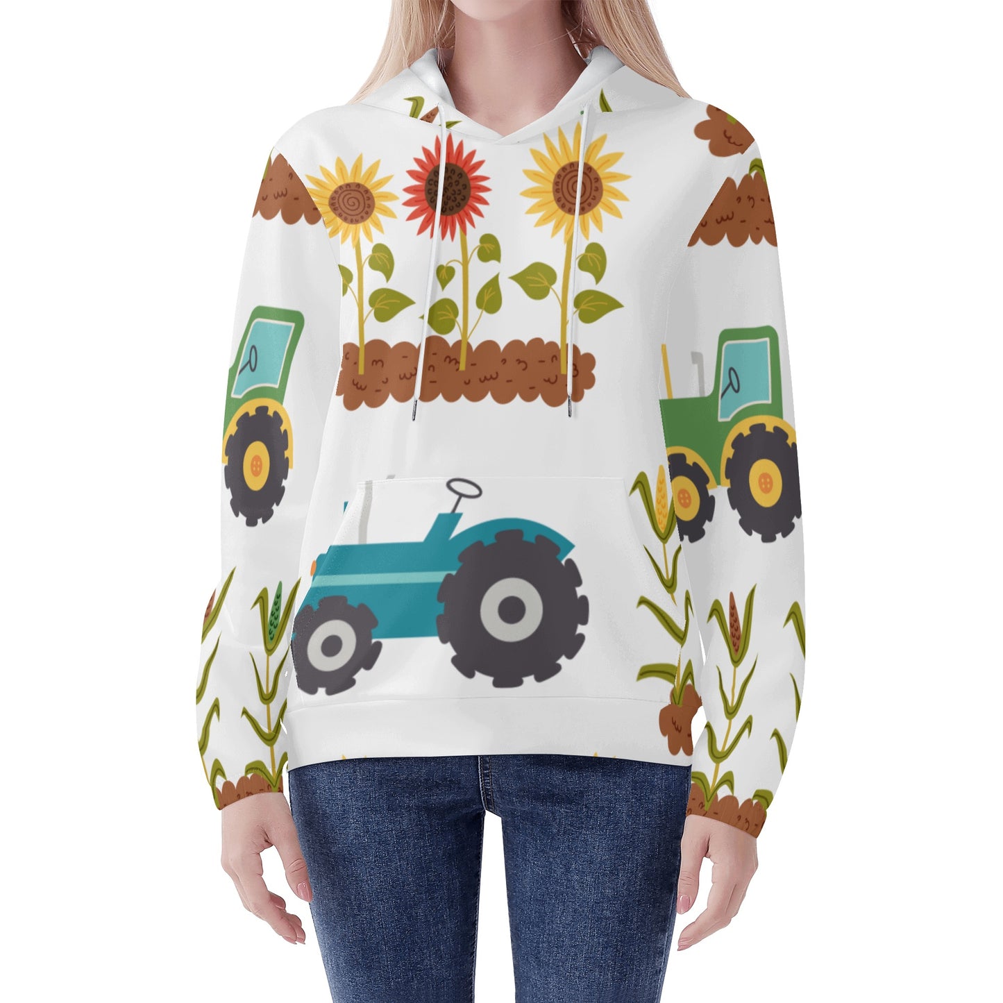 Sunny Farm Tractor Hoodie