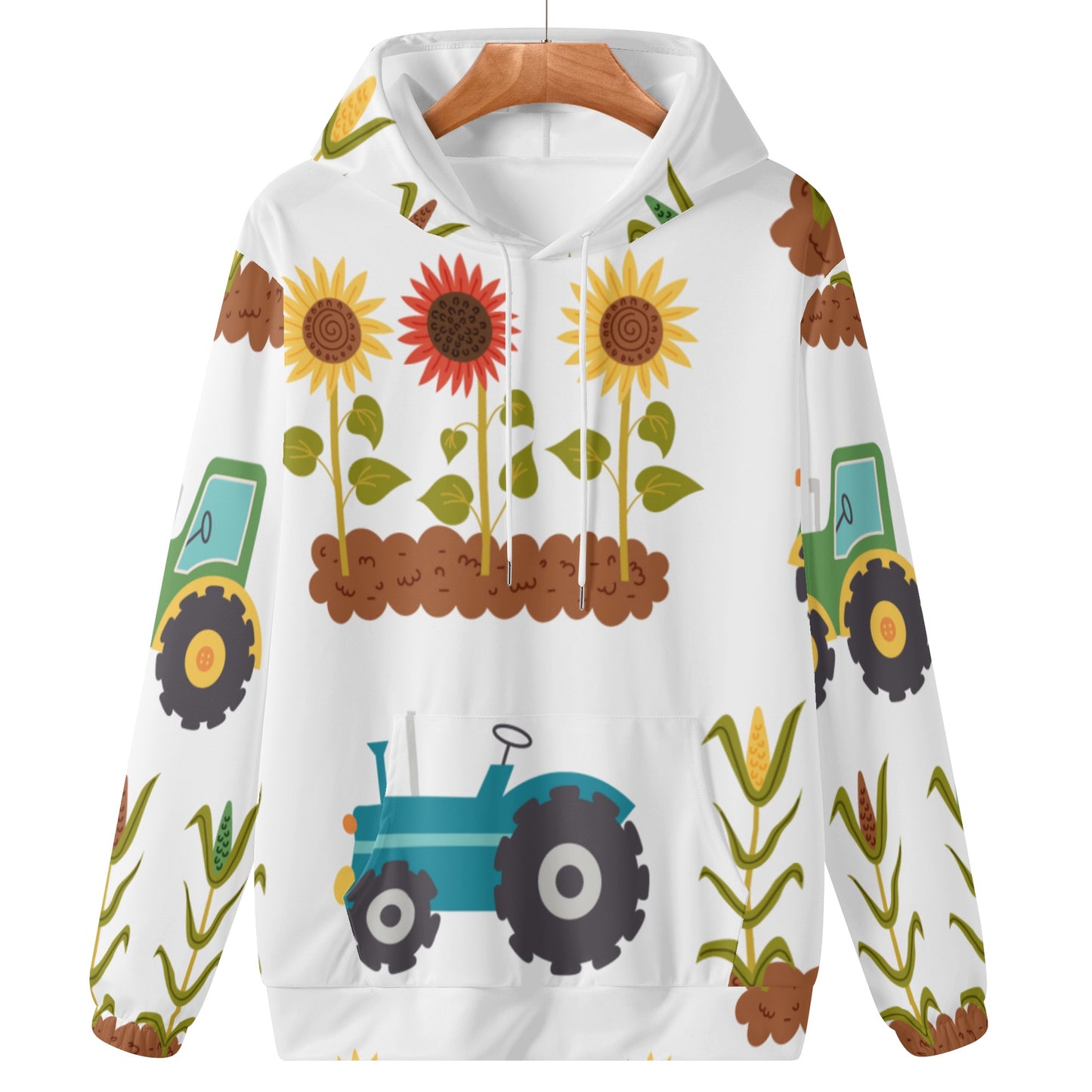 Sunny Farm Tractor Hoodie