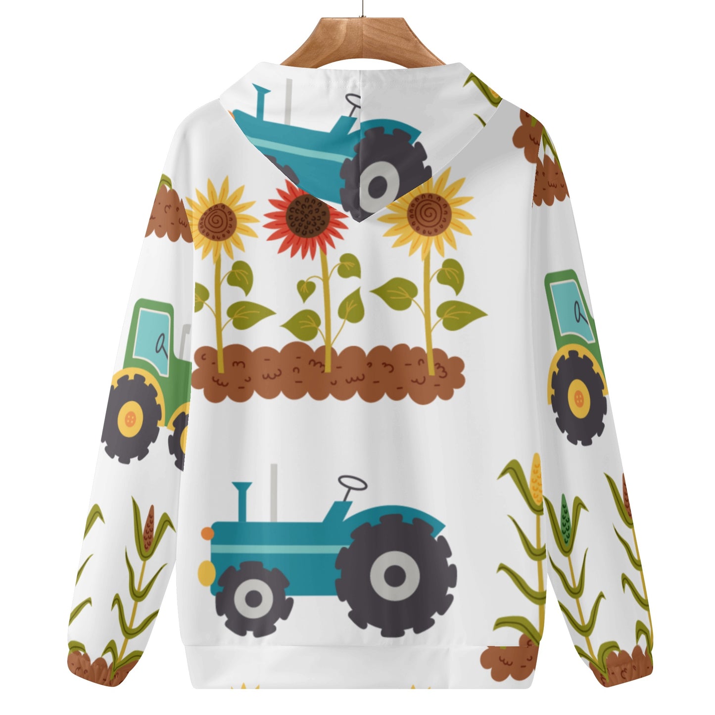 Sunny Farm Tractor Hoodie