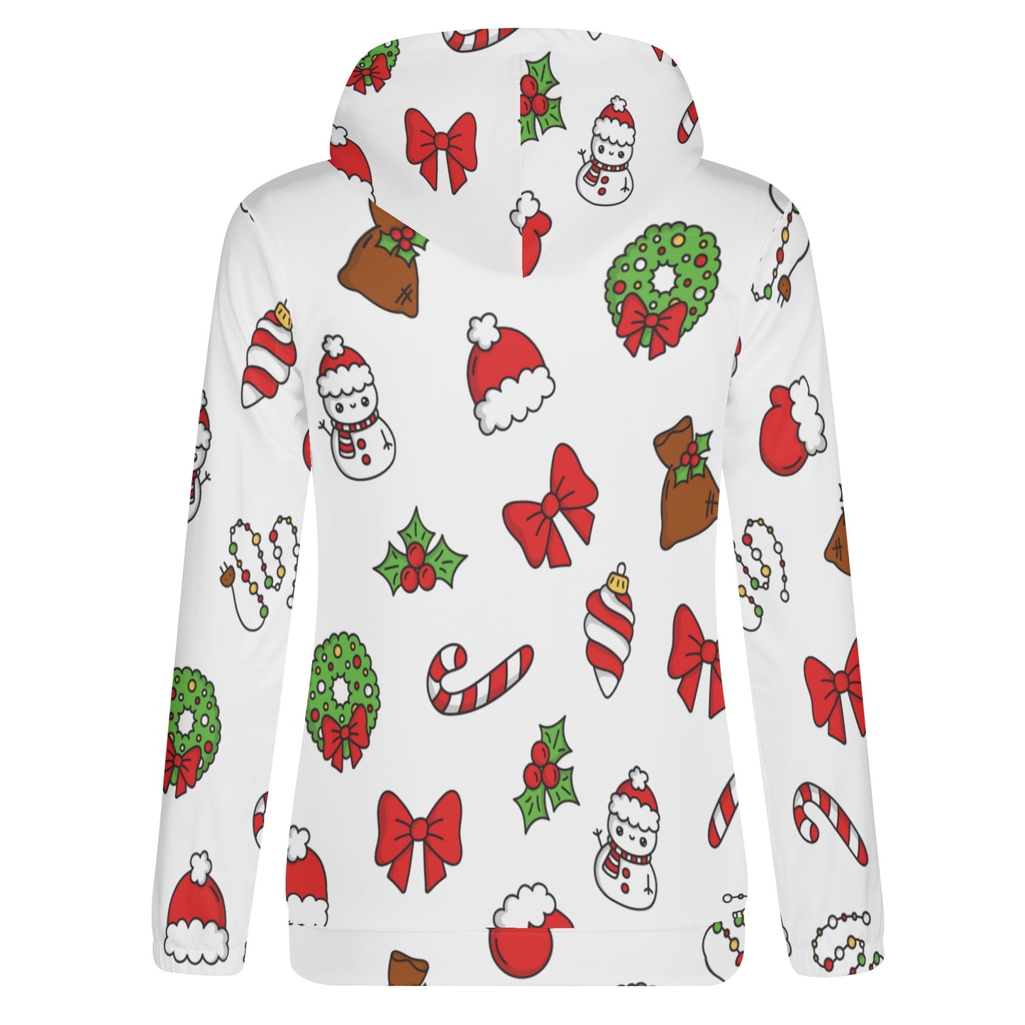 Jolly Black Christmas Icons Hoodie