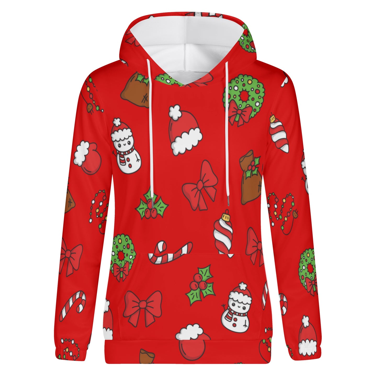 Jolly Black Christmas Icons Hoodie