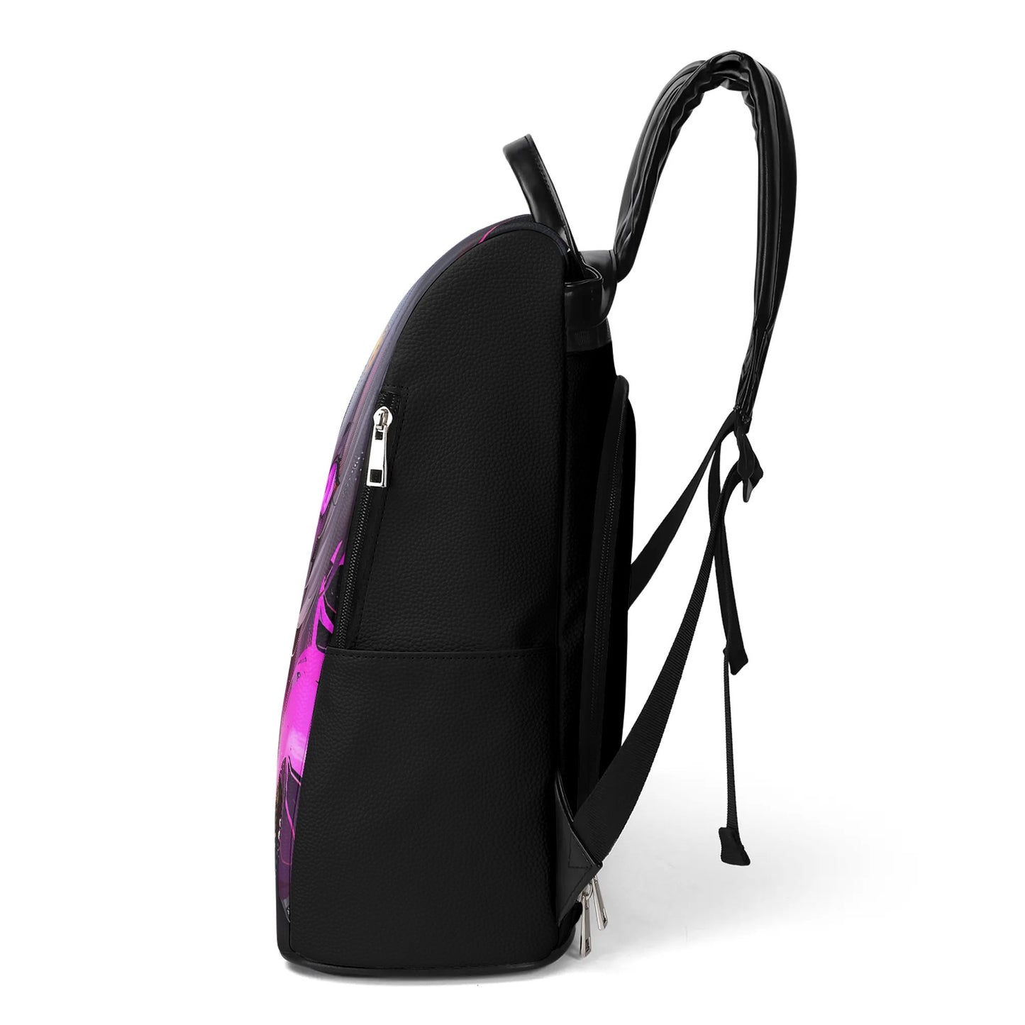 Anime Neon Eyes Anti-theft Backpack