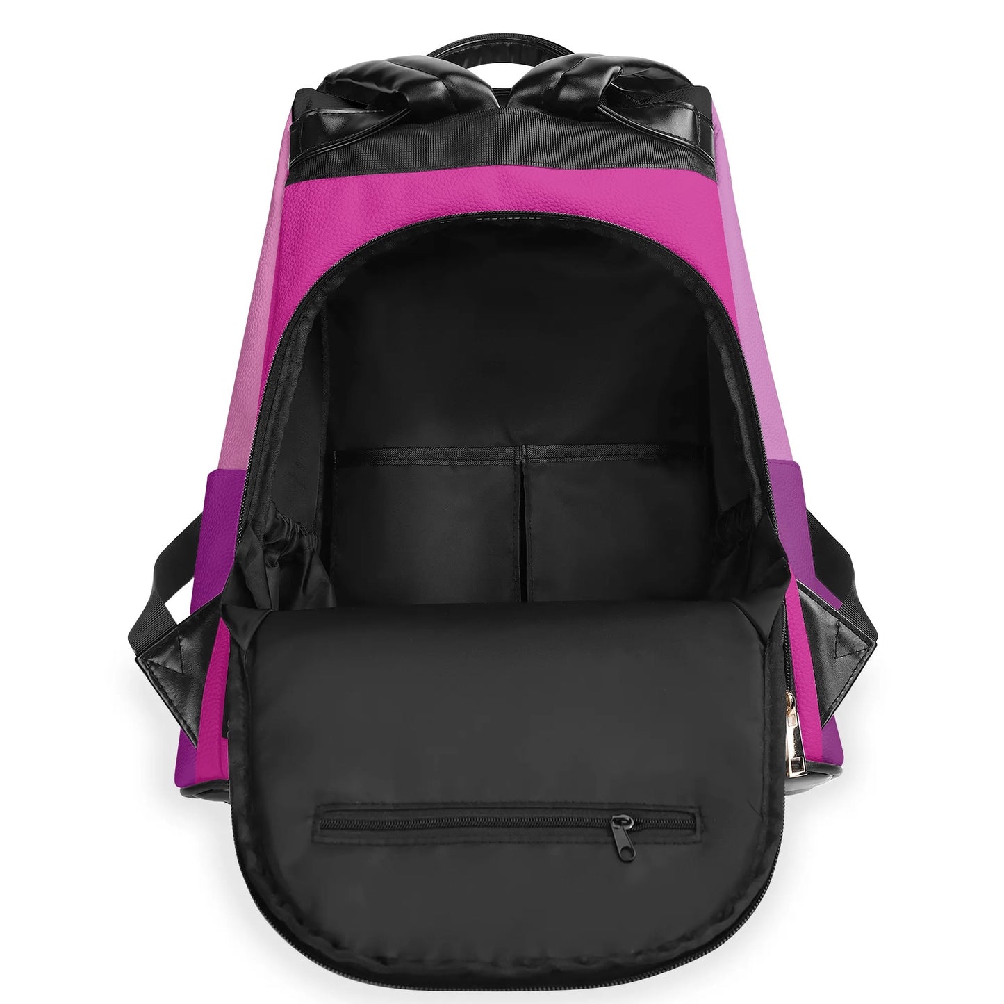 Purple Anime Action Anti-theft Backpack