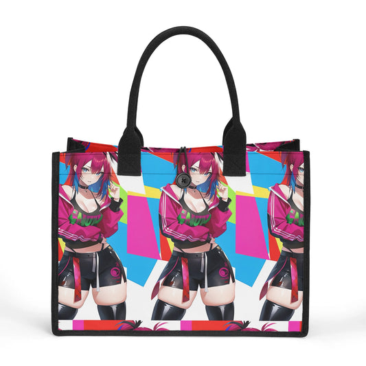 Beauheil  Radiant Rebel Canvas Tote Bag（3 layers）