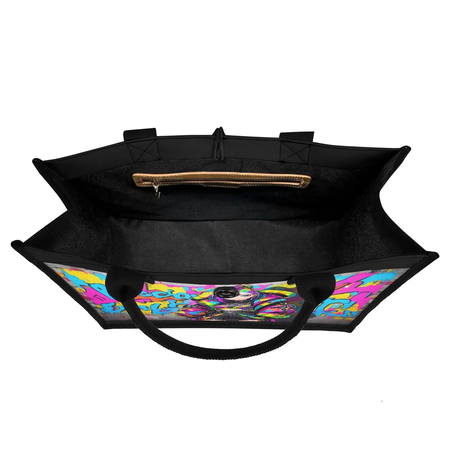 Beauheil Neon Warrior  Canvas Tote Bag（3 layers）