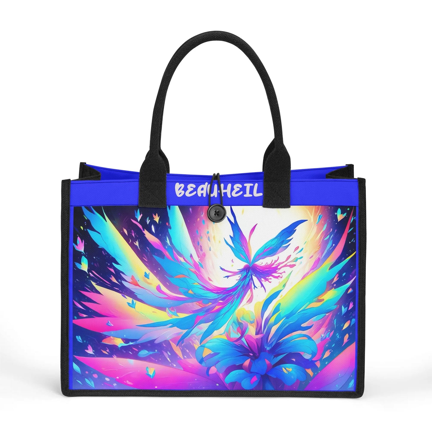 Beauheil Phoenix Dream Canvas Tote Bag（3 layers）