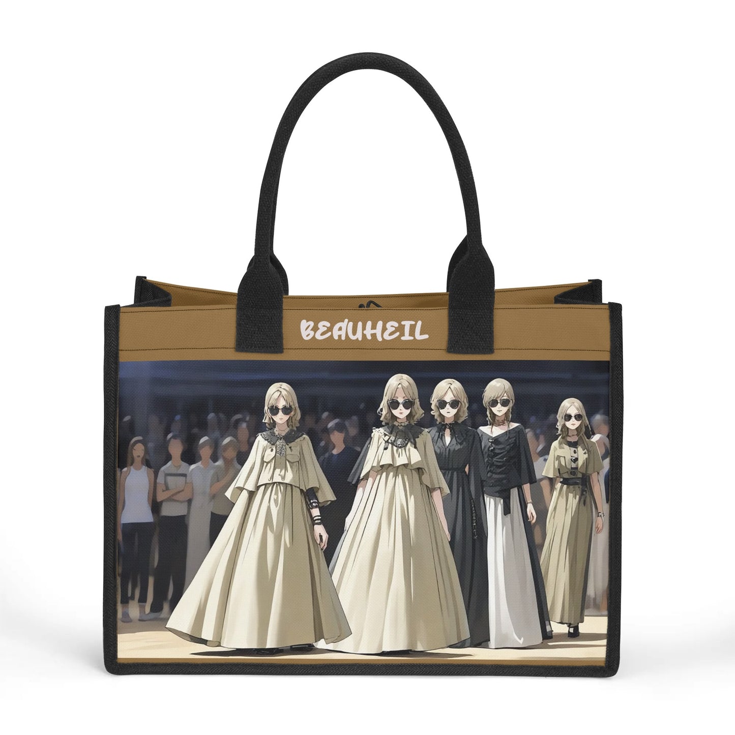 Beauheil Nightmare Ballroom Canvas Tote Bag（3 layers）