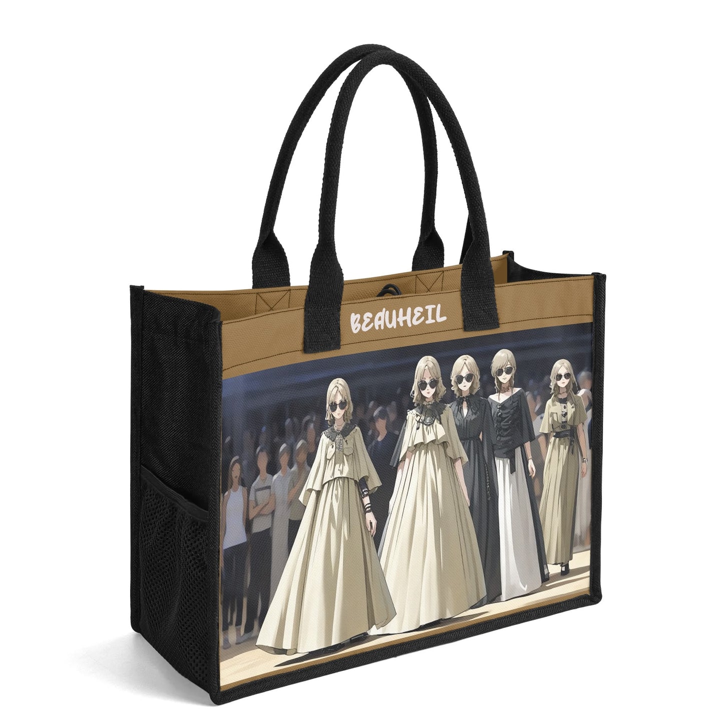 Beauheil Nightmare Ballroom Canvas Tote Bag（3 layers）