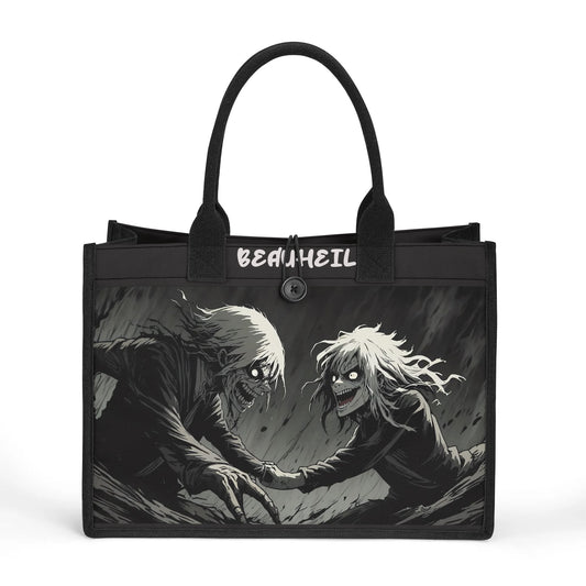 Beauheil Asylum Breakdown Canvas Tote Bag（3 layers）